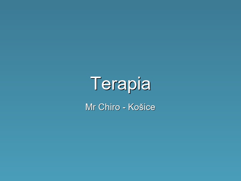 Ošetrenie 2